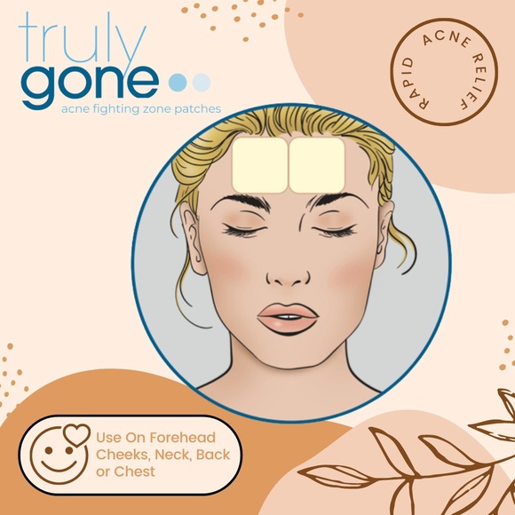 💄 SALE💄 NWT Truly Clear Truly Gone Zone Patches - Picture 4 of 14